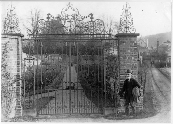 Western gates to gardens